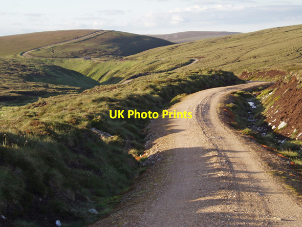 Photo 6"x4" Track following Caochan Glasaichean Beag Carn Choire Odhair\/NH7114 c2009