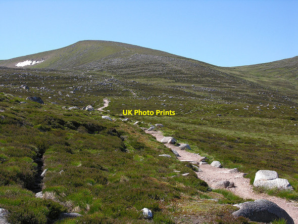 Photo 6"x4" Path heading towards the Miadan Creag an Leth-choin Allt Coire an t-Sneachda\/NH9805 c2009