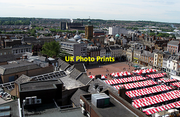 Photo 6"x4" Market Square, Northampton Northampton\/SP7561 c2009