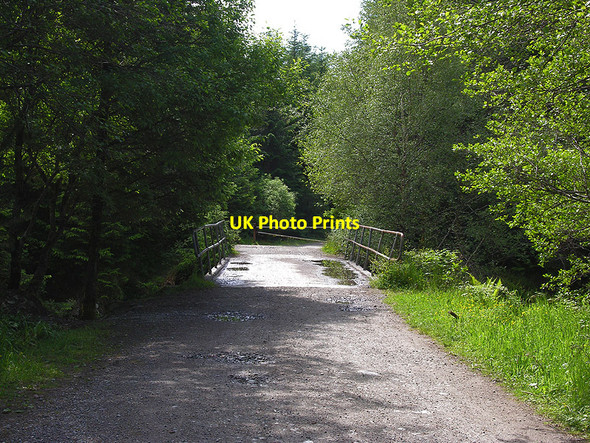 Photo 6"x4" Bridge over the Allt Daim Torlundy c2009