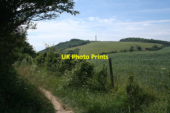 Photo 6"x4" Fowey: South West Coast Path Fowey c2009