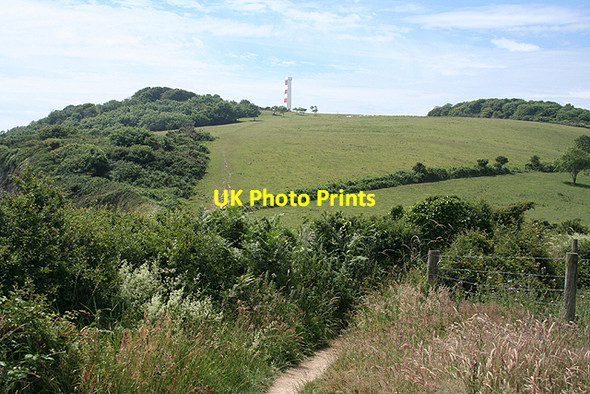 Photo 6"x4" Fowey: towards Gribbin Head Fowey c2009