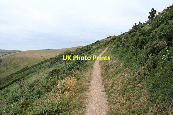 Photo 6"x4" Lanteglos: path from Pencarrow Head Fowey c2009