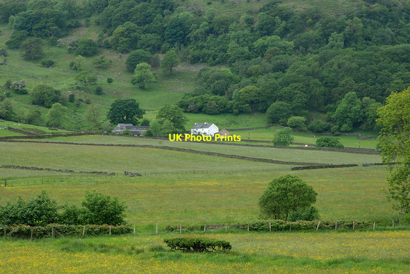 Photo 6"x4" View towards Docker Nook Garnett Bridge c2009