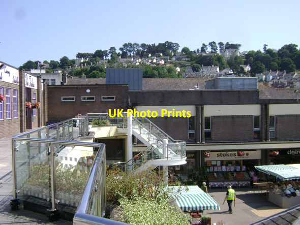 Photo 6"x4" Market Square, Newton Abbot Newton Abbot c2009