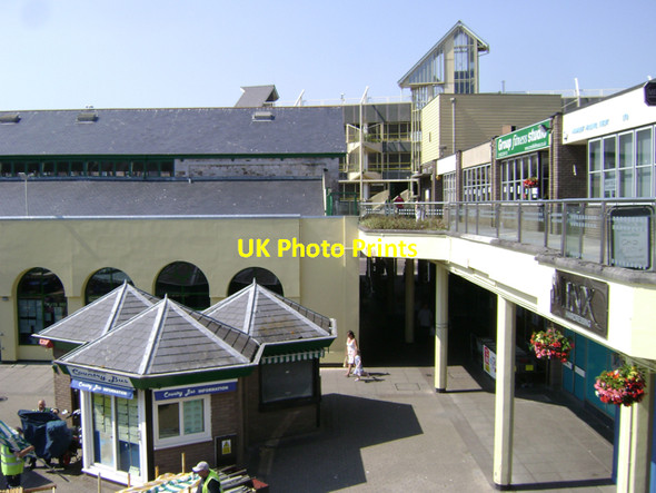 Photo 6"x4" Market Square, Newton Abbot Newton Abbot c2009