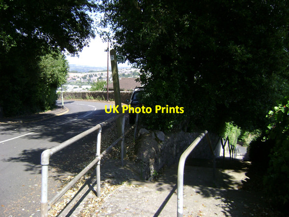 Photo 6"x4" Changes of level, Wolborough Hill, Newton Abbot Newton Abbot c2009