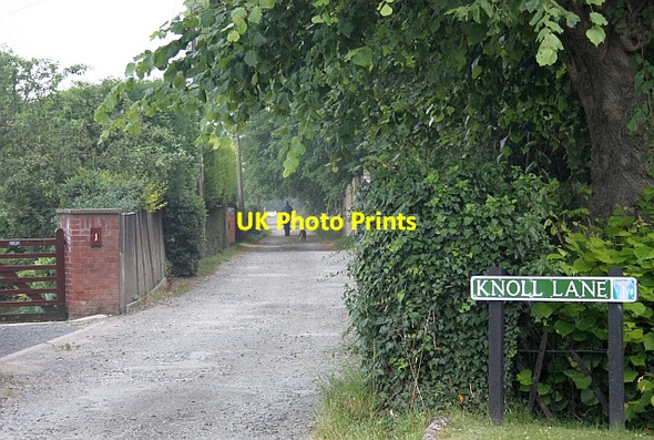 Photo 6"x4" Knoll Lane, Poolbrook, Malvern Great Malvern c2009