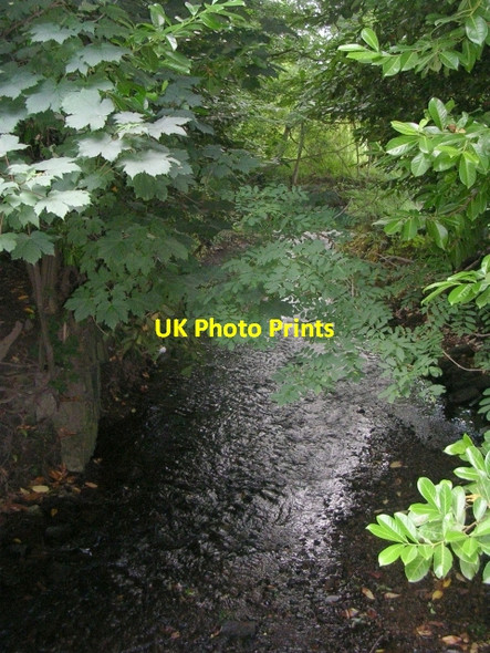 Photo 6"x4" Clifton Beck - Wellholme Park Brighouse\/SE1423 c2009
