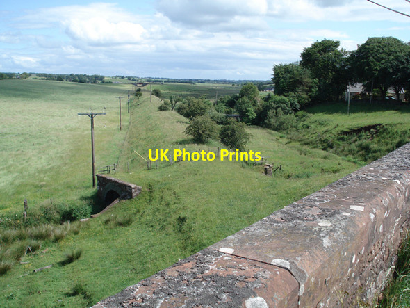 Photo 6"x4" Disused railway near Gilmourton, Lanarkshire Gilmourton c2009