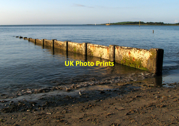 Photo 6"x4" Groyne, Ballyholme Beach Bangor\/J5081 c2009 P1