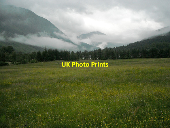 Photo 6"x4" Meadow in Glen Nevis Fort William\/An Gearasdan c2009