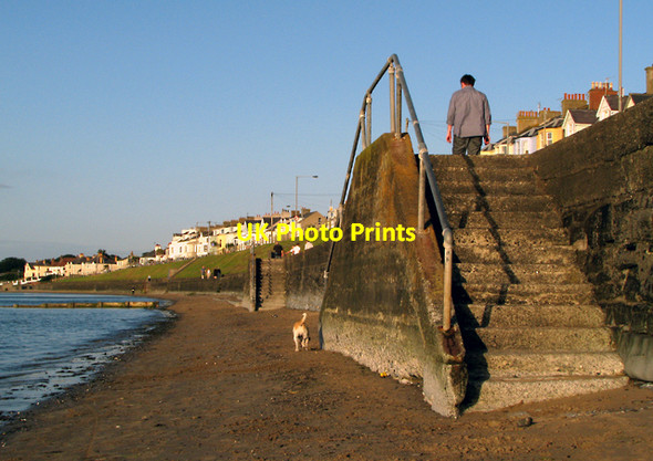 Photo 6"x4" Steps, Ballyholme Beach Bangor\/J5081 c2009