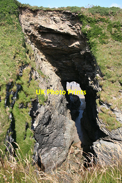Photo 6"x4" St Minver Highlands: Lundy Hole Porteath c2009