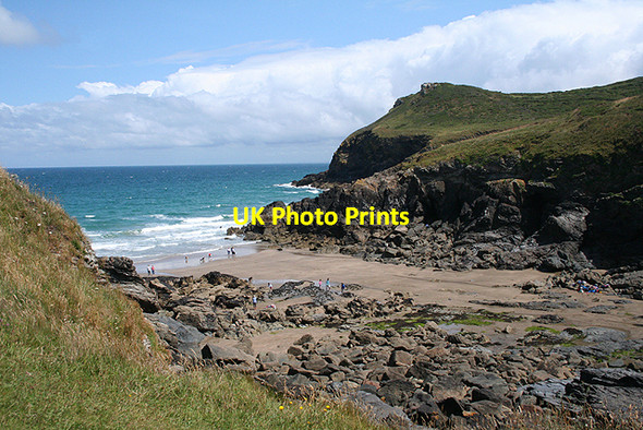 Photo 6"x4" St Minver Highlands: Lundy Beach Porteath c2009
