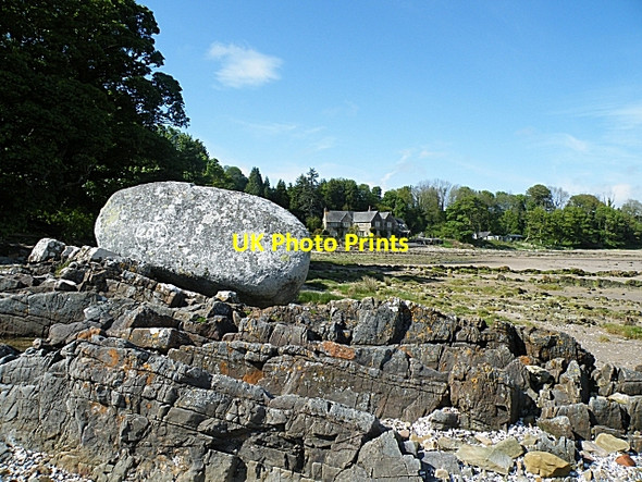 Photo 6"x4" The Devil's Stone Kirkbean c2009