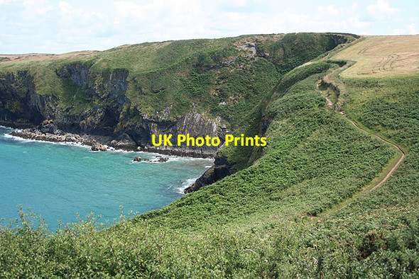 Photo 6"x4" St Minver Highlands: towards Pengirt Cove New Polzeath c2009