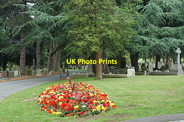 Photo 6"x4" Merridale Cemetery Wolverhampton c2009
