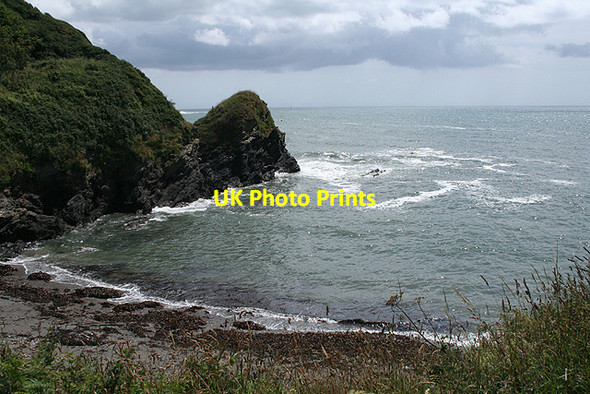 Photo 6"x4" Fowey: Coombe Hawne 2 Fowey c2009