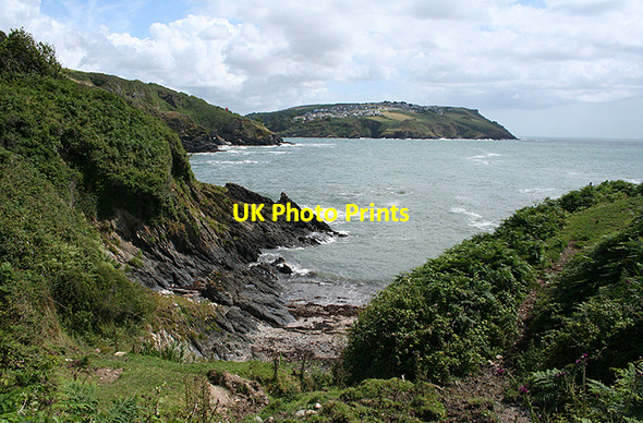 Photo 6"x4" Fowey: Little Coombe Hawne Fowey c2009