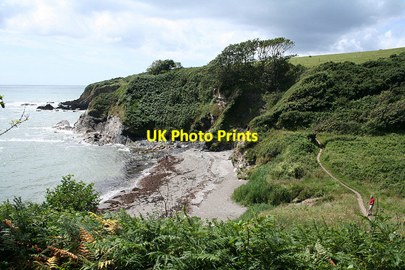 Photo 6"x4" Fowey: Coombe Hawne 3 Fowey c2009