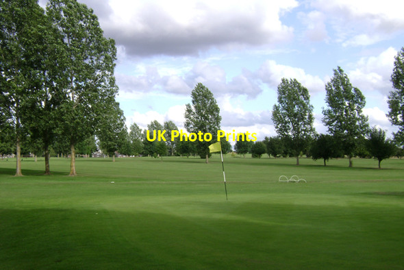 Photo 6"x4" Golf green, Warwick Golf Centre Warwick c2009
