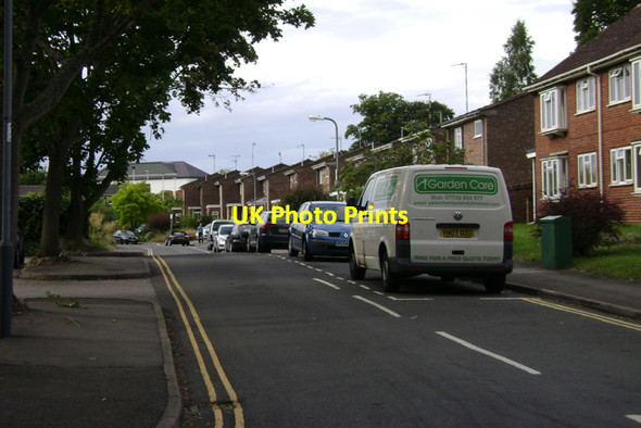 Photo 6"x4" South end of Cocksparrow Street, Warwick Warwick c2009