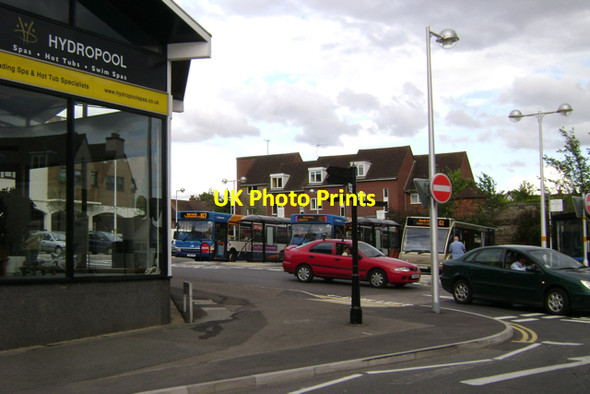Photo 6"x4" New bus stands, Warwick Warwick c2009