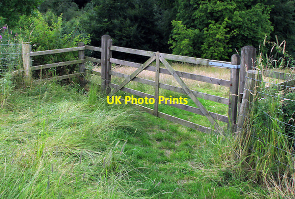 Photo 6"x4" Gate, Minnowburn Path Drumbeg\/J3066 c2009