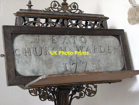 Photo 6"x4" Eastwell Church - leadwork Eastwell\/SK7728 c2009
