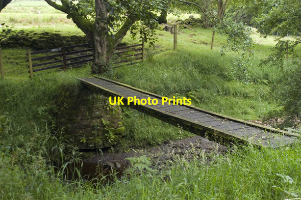 Photo 6"x4" Private footbridge over the Tarnbrook Wyre Tarnbrook c2009