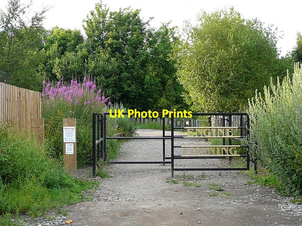 Photo 6"x4" Entrance to Engine Lonning - recreation and wildlife area Carlisle c2009