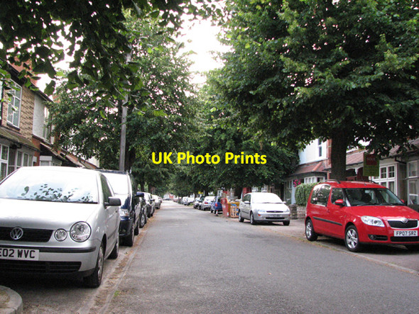 Photo 6"x4" Manvers Road West Bridgford c2009