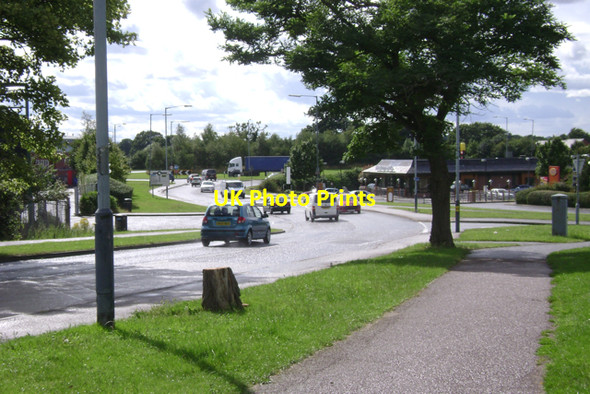 Photo 6"x4" Queensway approaches McDonald's, Leamington Spa\/Warwick Royal Leamington Spa c2009