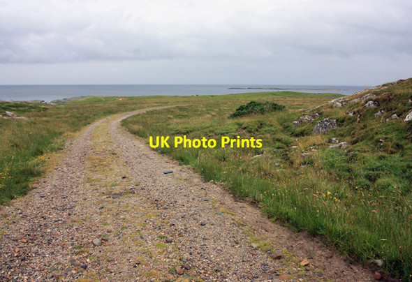 Photo 6"x4" Track to the dunes Kilnave c2009