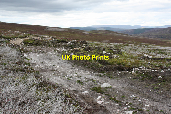 Photo 6"x4" Rough track on Baddoch Lainchoil c2009