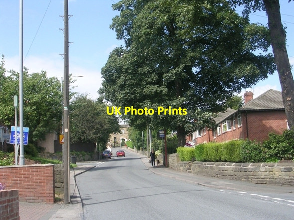 Photo 6"x4" Norristhorpe Lane - viewed from Milton Road Heckmondwike c2009