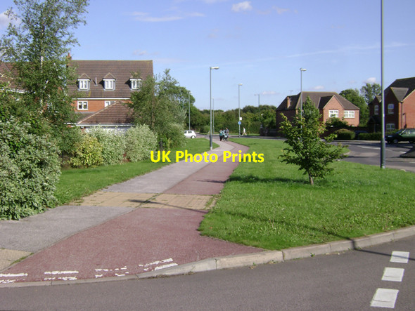 Photo 6"x4" South end of Othello Avenue, Warwick Gates estate Tachbrook Mallory c2009