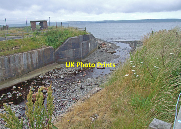 Photo 6"x4" Glen Burn outfall Cairnryan c2009