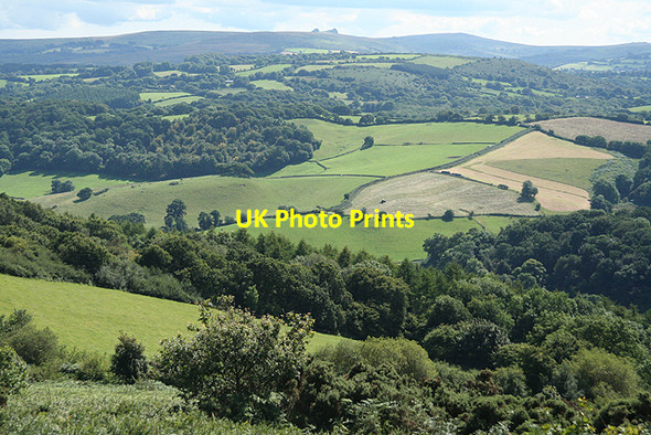 Photo 6"x4" Moretonhampstead: overlooking the Wray valley Doccombe c2009