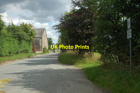 Photo 6"x4" Passing place at Lower Hordley Bagley Marsh c2009