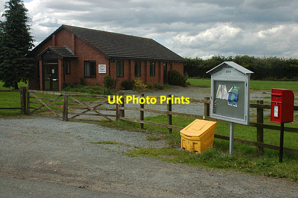 Photo 6"x4" Lower Hordley Village Hall Lower Hordley c2009