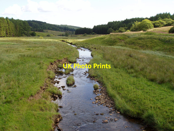 Photo 6"x4" River North Tyne from Kerseycleugh Bridge Kielder c2009