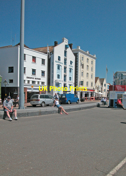 Photo 6"x4" The Quay Poole\/SZ0191 c2004
