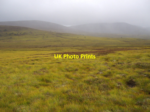 Photo 6"x4" Boggy moorland south of Garbh-mheall Mor Garbh-mheall M\u00f2r\/NH8317 c2009