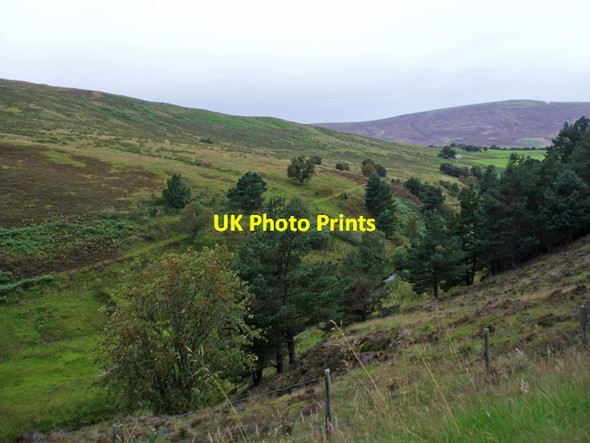 Photo 6"x4" Eastern slopes of Cairn Ballantruan Cairn Ballantruan c2009