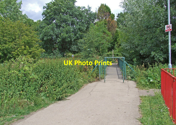 Photo 6"x4" Hogsmill bridge New Malden c2009
