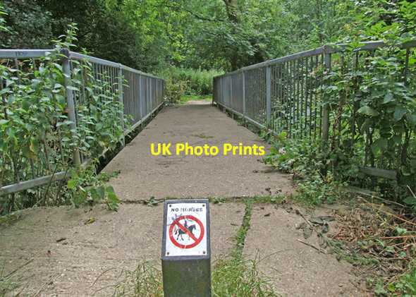 Photo 6"x4" Hogsmill bridge New Malden c2009 P3