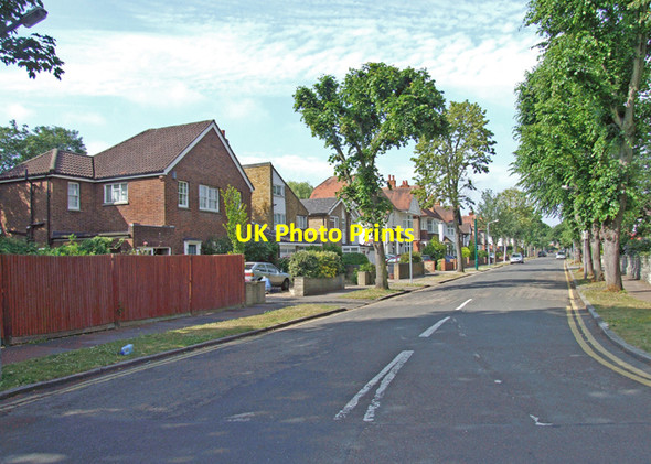 Photo 6"x4" St Matthew's Avenue Surbiton c2009