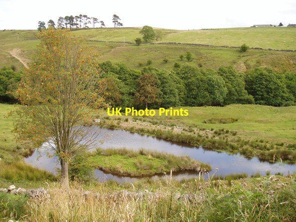 Photo 6"x4" Pond in the Rowley valley Rawgreen c2009